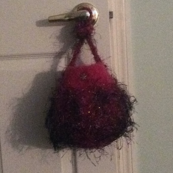 Artist handcrafted Bucket Statement Textured Bag - Picture 7 of 7